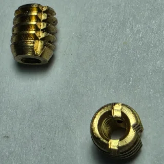 M6 x m3 7mm helikoil insert somun özel